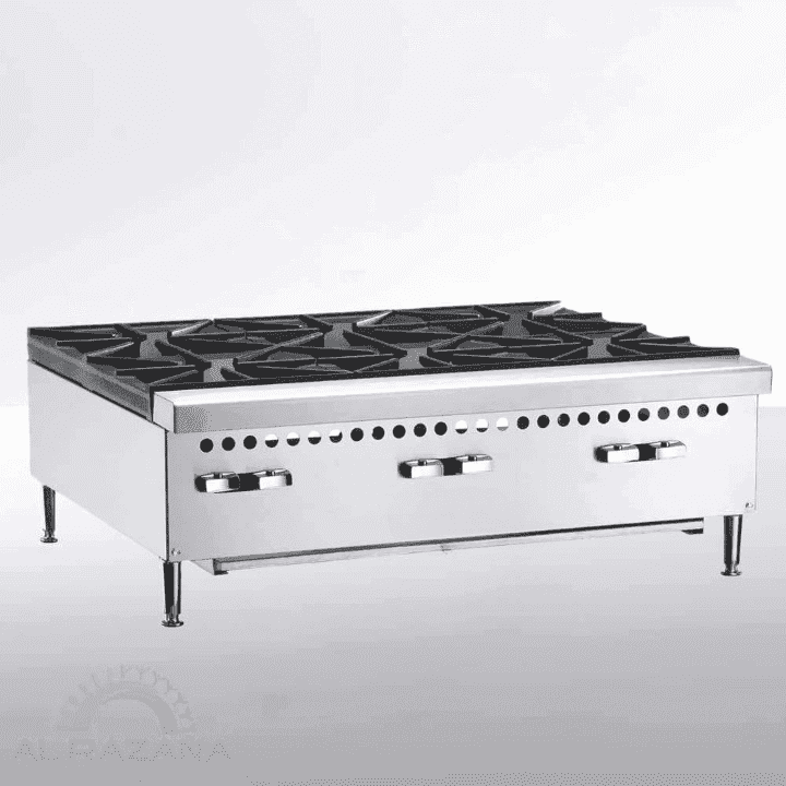 Commercial Gas Cooker 6 Burner Table Top (VCRH36-Vulcan)