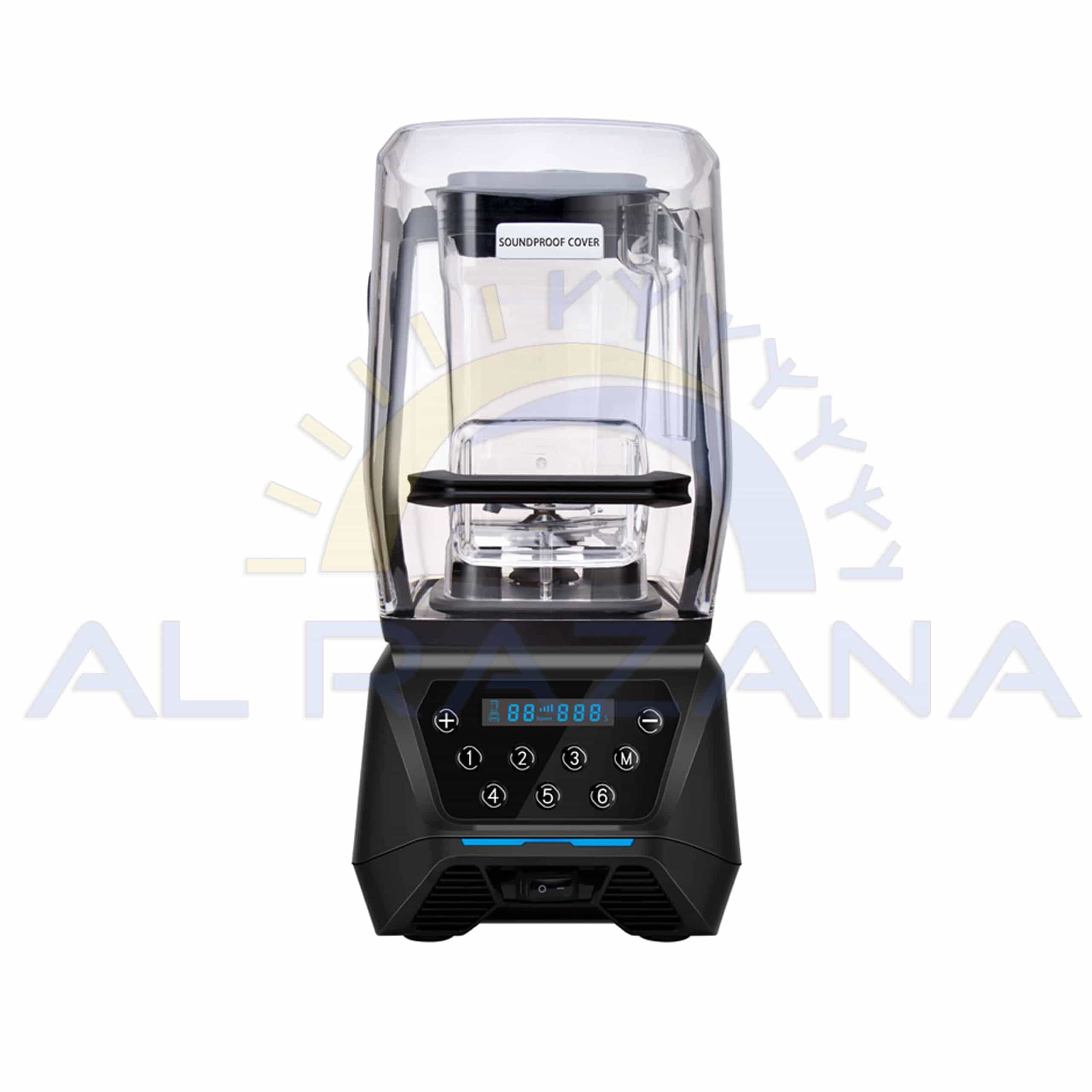Commercial Blender Mixer with Sound Proof Cover