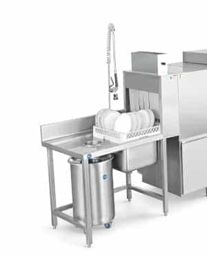 Commercial Dishwasher Inlet Table
