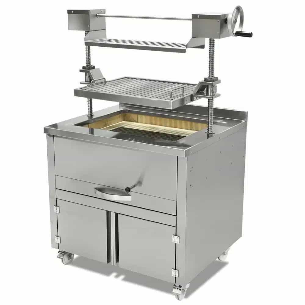 Commercial Charcoal Grill Unit with Lift (EMP.BTG.02)