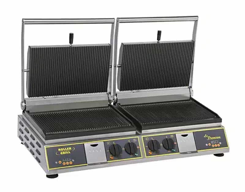 Commercial Contact Grill Double