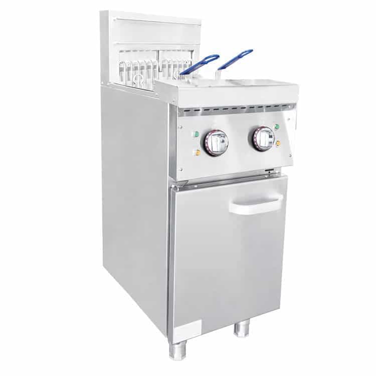 Commercial Electric Double Tanks Fryer ? E-DZ-400G-2