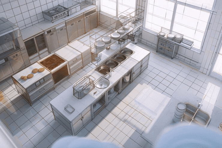 How to Design a Restaurant Kitchen Layout for High Efficiency